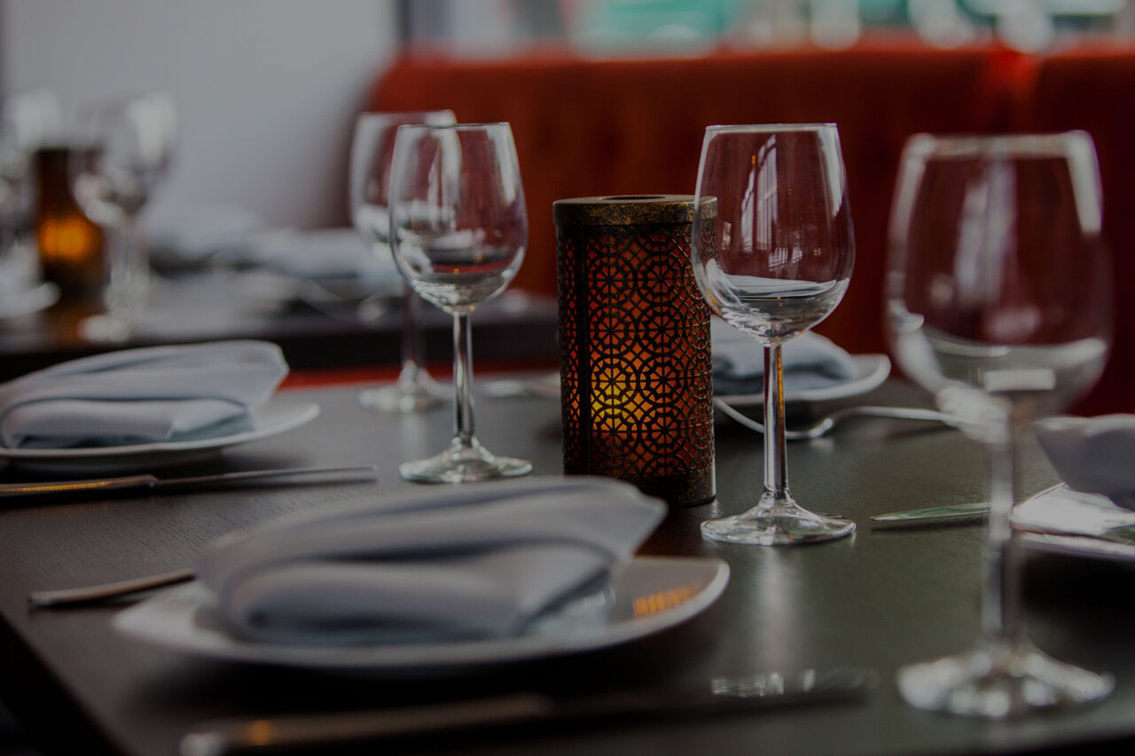 Dining table at Laguna Restaurant Dining table